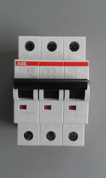 ABB Leitungsschutzschalter S203-B10 3-polig